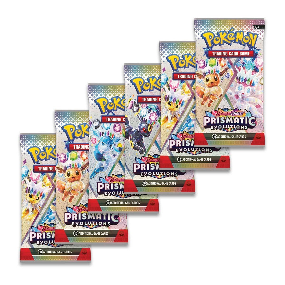 Scarlet & Violet-Prismatic Evolutions Booster Bundle (6 Packs)