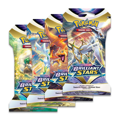 Sword & Shield-Brilliant Stars Sleeved Booster Pack (10 Cards)