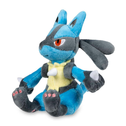 Lucario Sitting Cuties Plush - 6 Inch