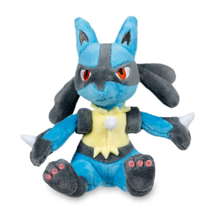 Lucario Sitting Cuties Plush - 6 Inch