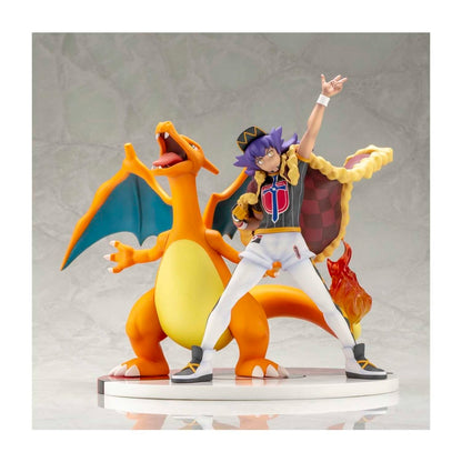 Kotobukiya Leon &amp; Charizard Figuren