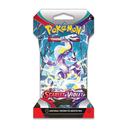 Scarlet & Violet Sleeved Booster Pack (10 Cards)