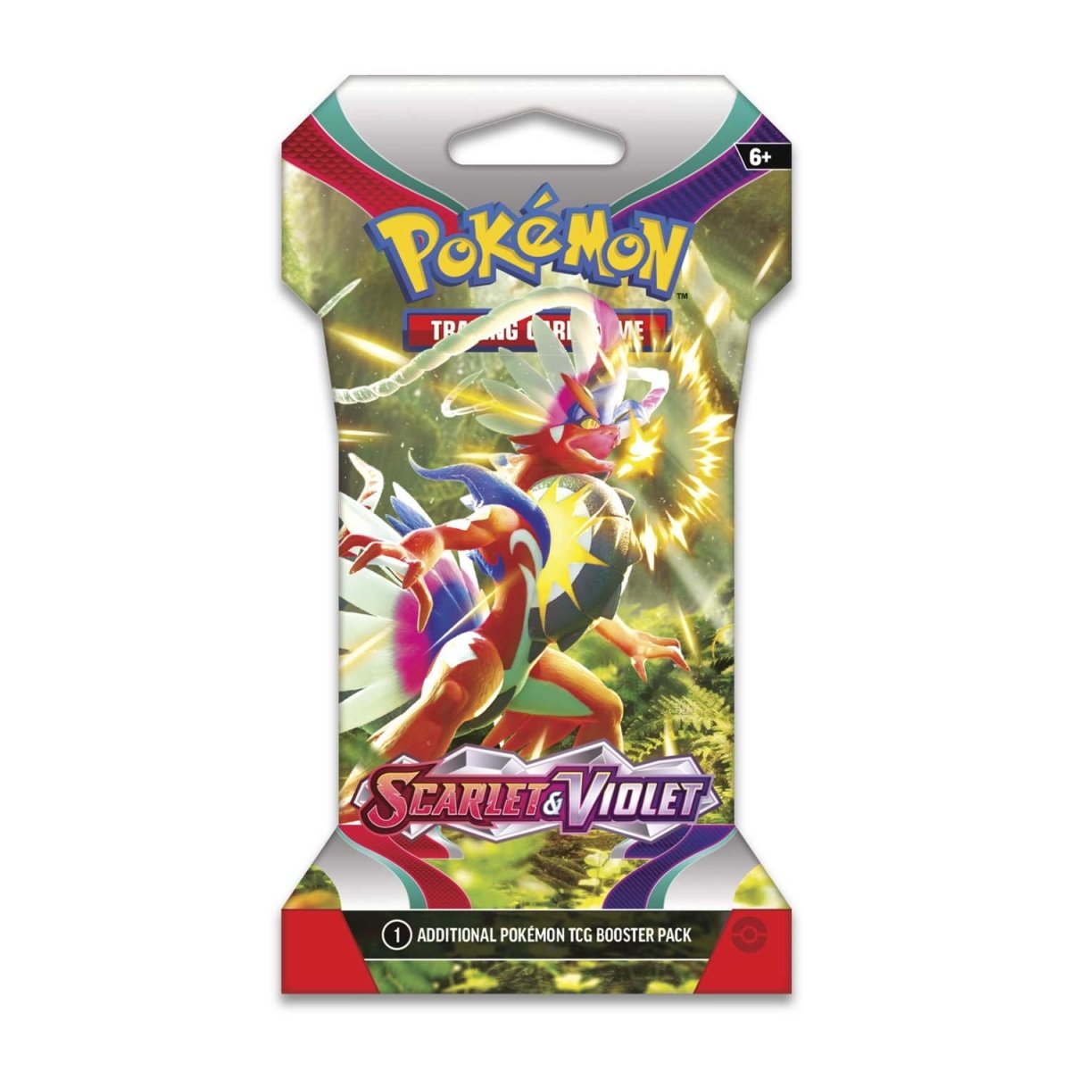 Scarlet & Violet Sleeved Booster Pack (10 Cards)