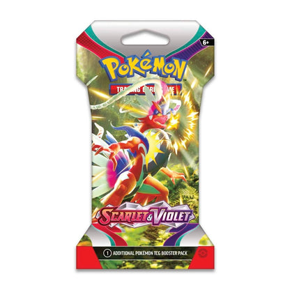 Scarlet & Violet Sleeved Booster Pack (10 Cards)