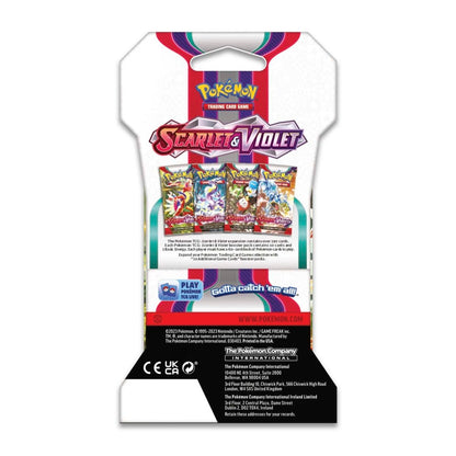 Scarlet & Violet Sleeved Booster Pack (10 Cards)