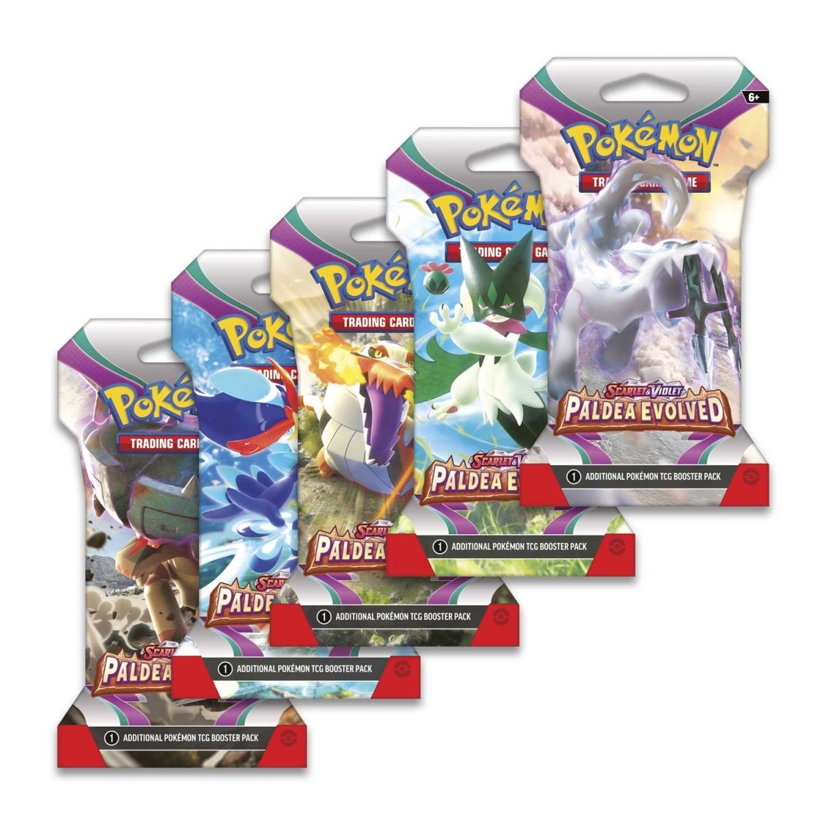 Scarlet & Violet-Paldea Evolved Sleeved Booster Pack (10 Cards)