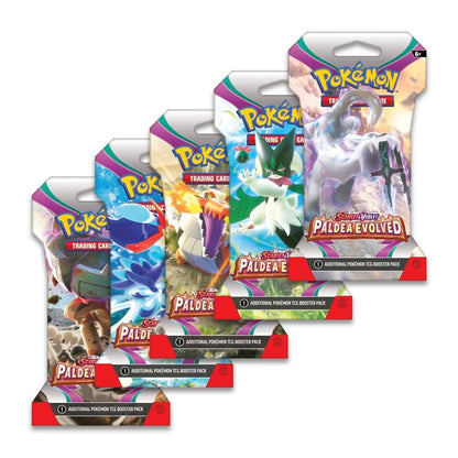 Scarlet & Violet-Paldea Evolved Sleeved Booster Pack (10 Cards)