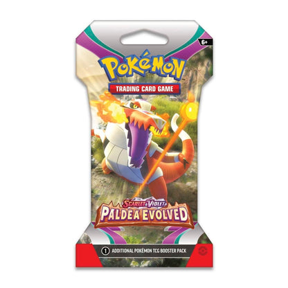 Scarlet & Violet-Paldea Evolved Sleeved Booster Pack (10 Cards)