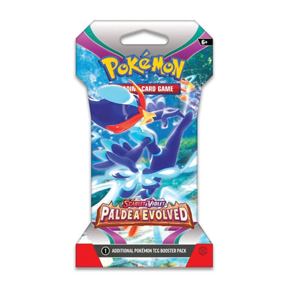 Scarlet & Violet-Paldea Evolved Sleeved Booster Pack (10 Cards)