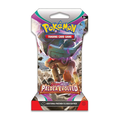 Scarlet & Violet-Paldea Evolved Sleeved Booster Pack (10 Cards)