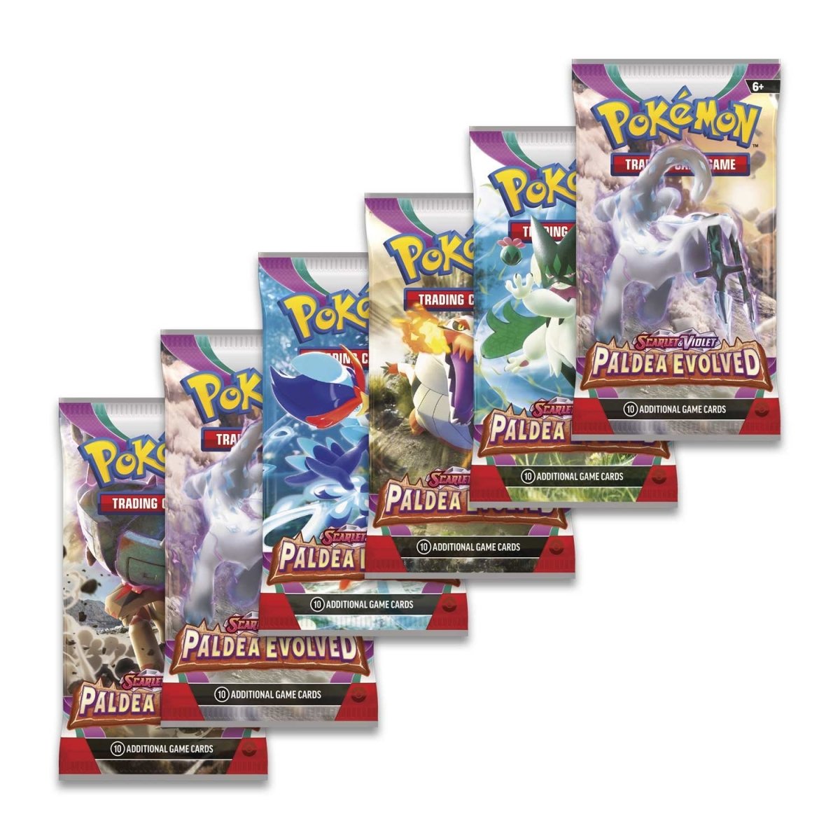 Scarlet & Violet-Paldea Evolved Booster Bundle (6 Packs)