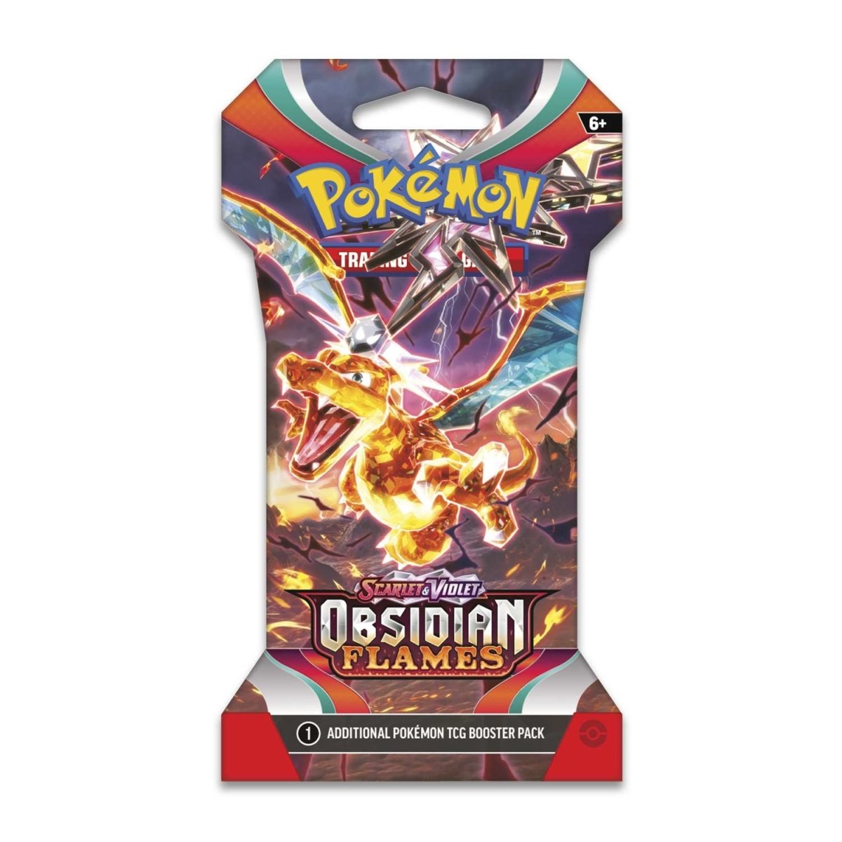 Scarlet & Violet-Obsidian Flames Sleeved Booster Pack (10 Cards)