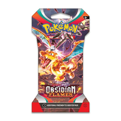 Scarlet & Violet-Obsidian Flames Sleeved Booster Pack (10 Cards)