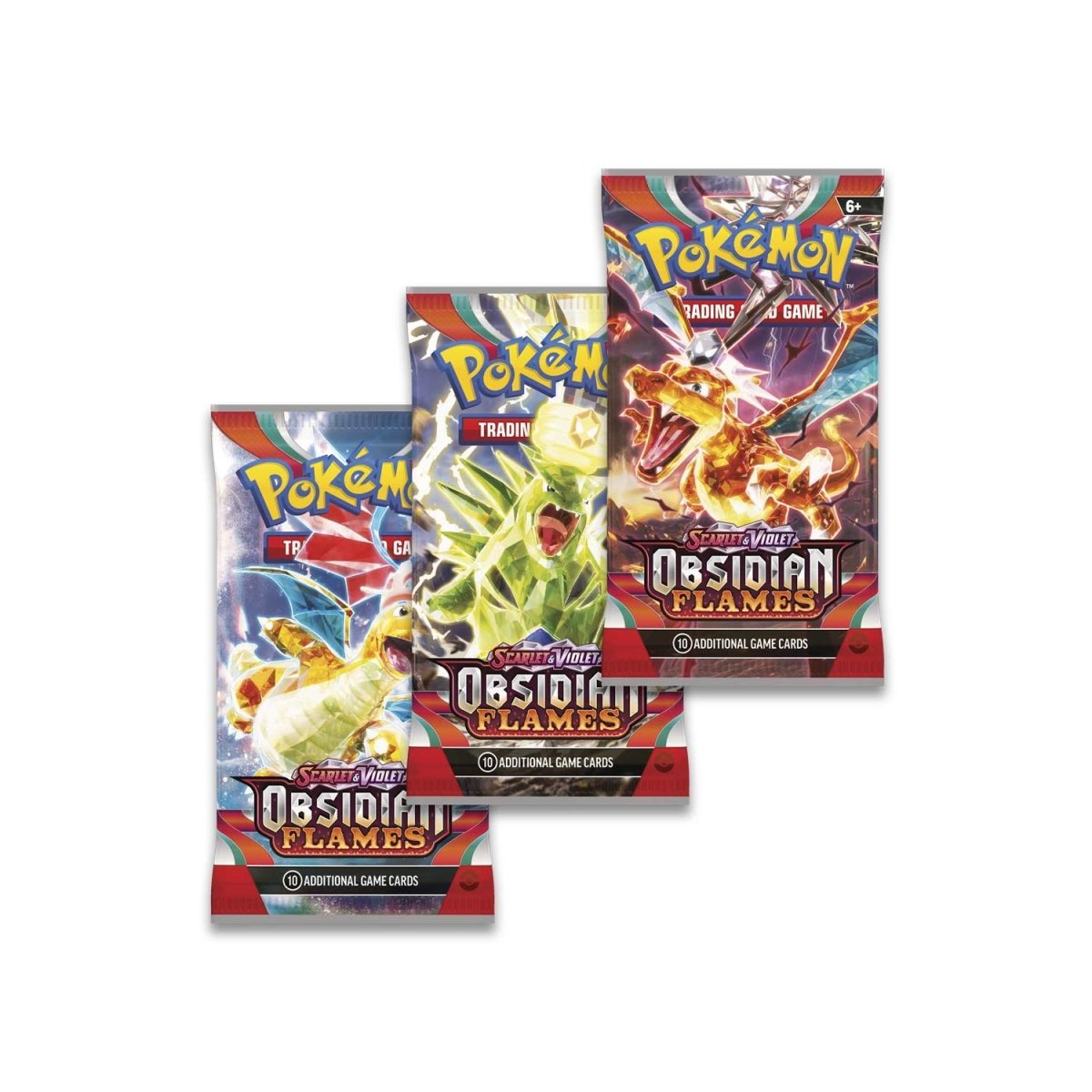 Scarlet & Violet-Obsidian Flames 3 Booster Packs & Greavard Promo Card