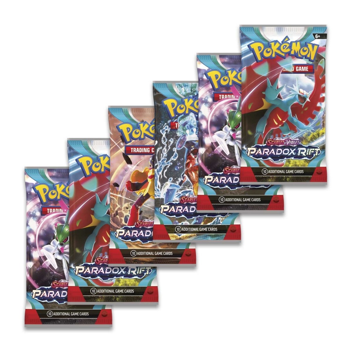 Scarlet & Violet-Paradox Rift Sleeved Booster Bundle (6 Packs)