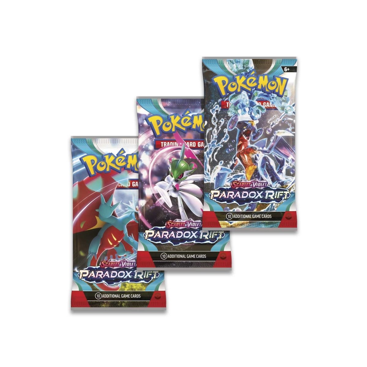 Scarlet & Violet-Paradox Rift 3 Booster Packs & Cetitan Promo Card