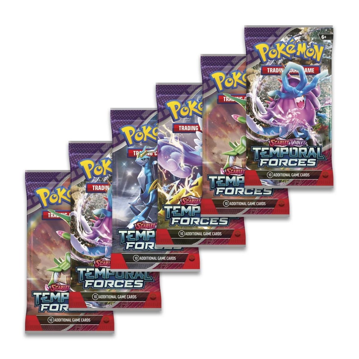 Scarlet &amp; Violet – Temporal Forces Booster-Paket (6 Pakete)