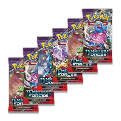 Scarlet &amp; Violet – Temporal Forces Booster-Paket (6 Pakete)