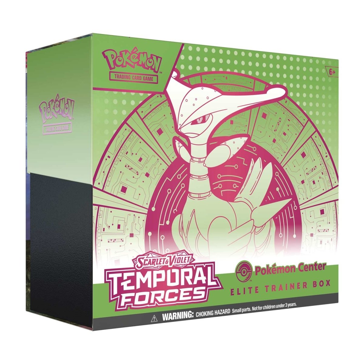 Scarlet & Violet-Temporal Forces Elite Trainer Box (Iron Leaves)