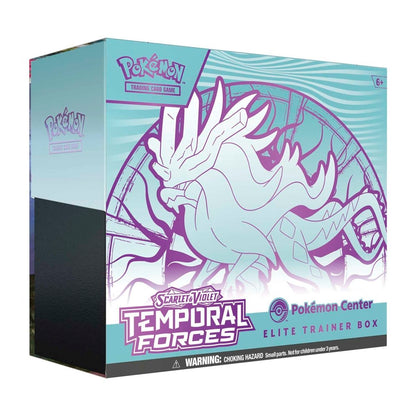 Scarlet & Violet-Temporal Forces Elite Trainer Box (Walking Wake)