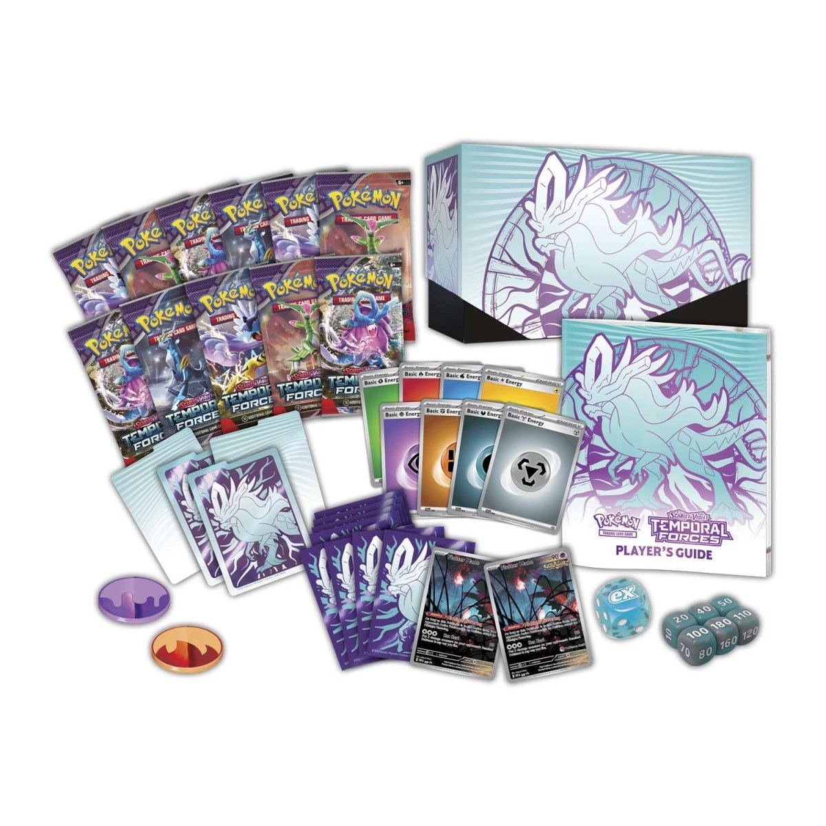 Scarlet & Violet-Temporal Forces Elite Trainer Box (Walking Wake)