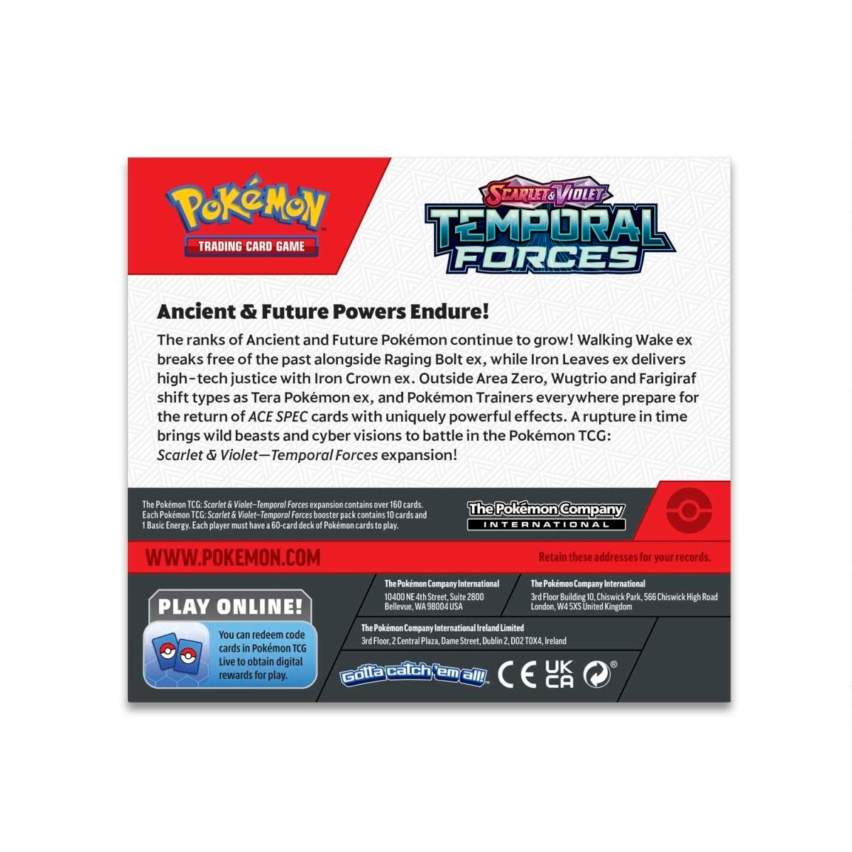 Scarlet & Violet-Temporal Forces Booster Display Box (36 Packs)