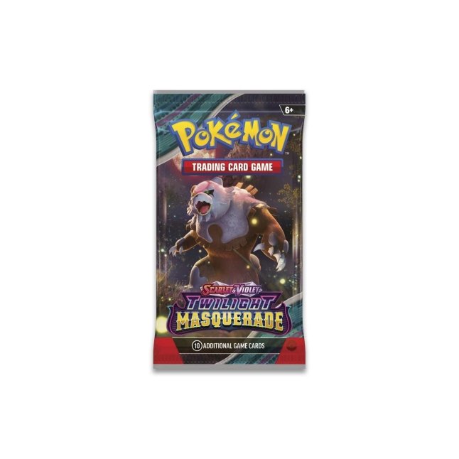 Scarlet & Violet-Twilight Masquerade Booster Pack (10 Cards)