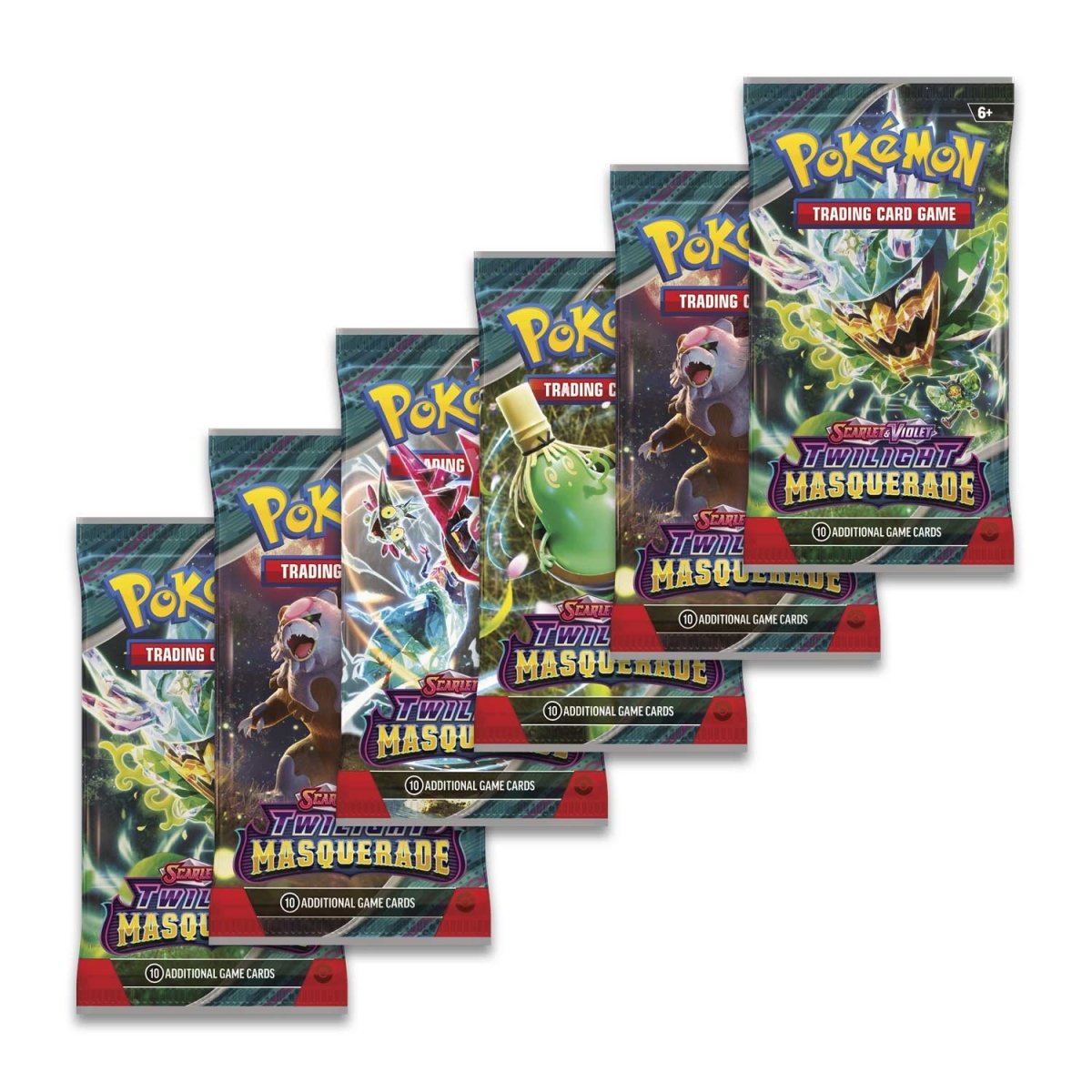 Scarlet & Violet-Twilight Masquerade Booster Bundle (6 Packs)