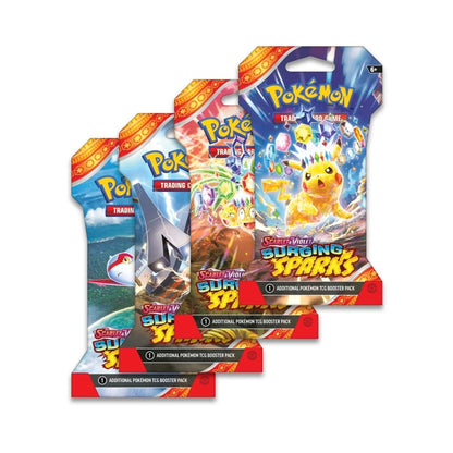 Scarlet & Violet-Surging Sparks Sleeved Booster Pack (10 Cards)