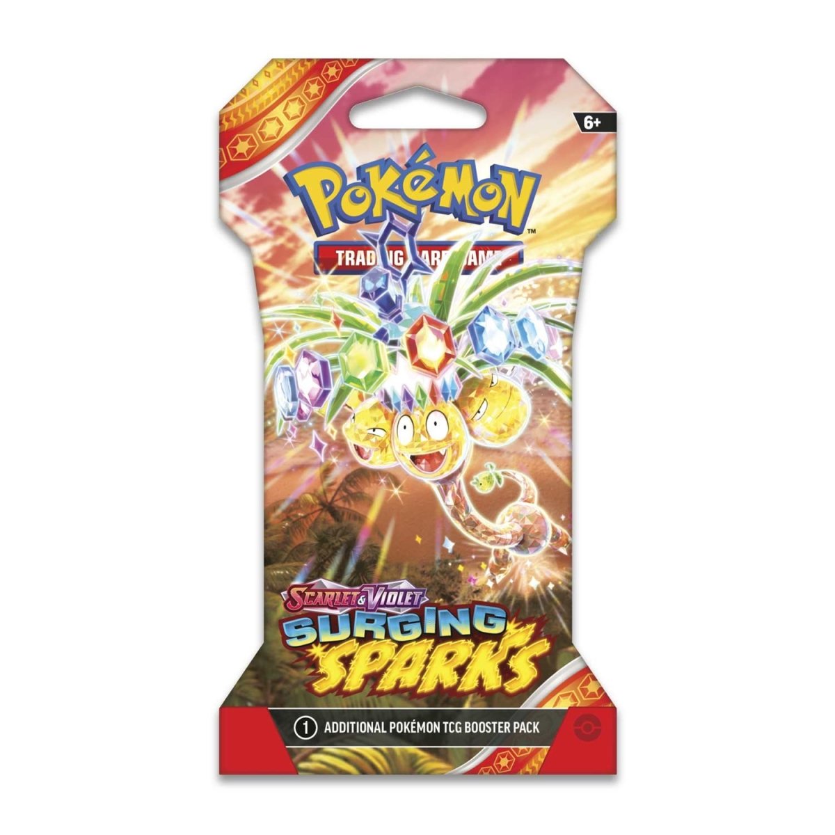 Scarlet & Violet-Surging Sparks Sleeved Booster Pack (10 Cards)