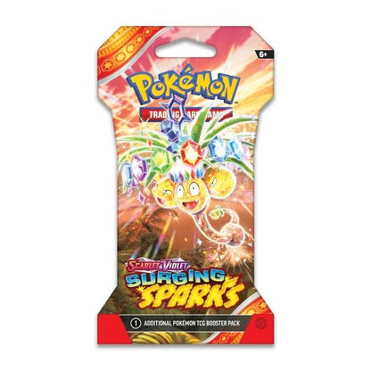 Scarlet & Violet-Surging Sparks Sleeved Booster Pack (10 Cards)