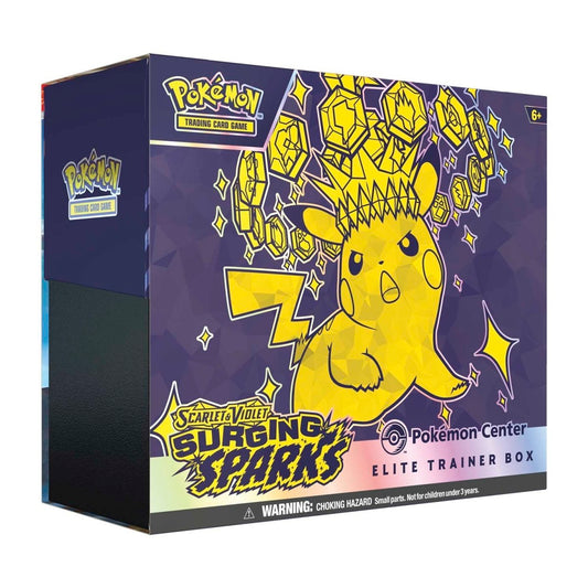 Scarlet &amp; Violet – Surging Sparks Elite Trainer Box