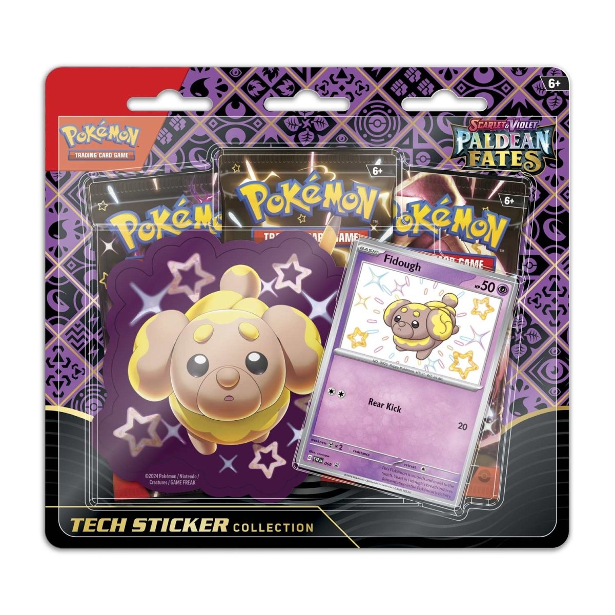 Scarlet & Violet-Paldean Fates Tech Sticker Collection (Shiny Fidough)