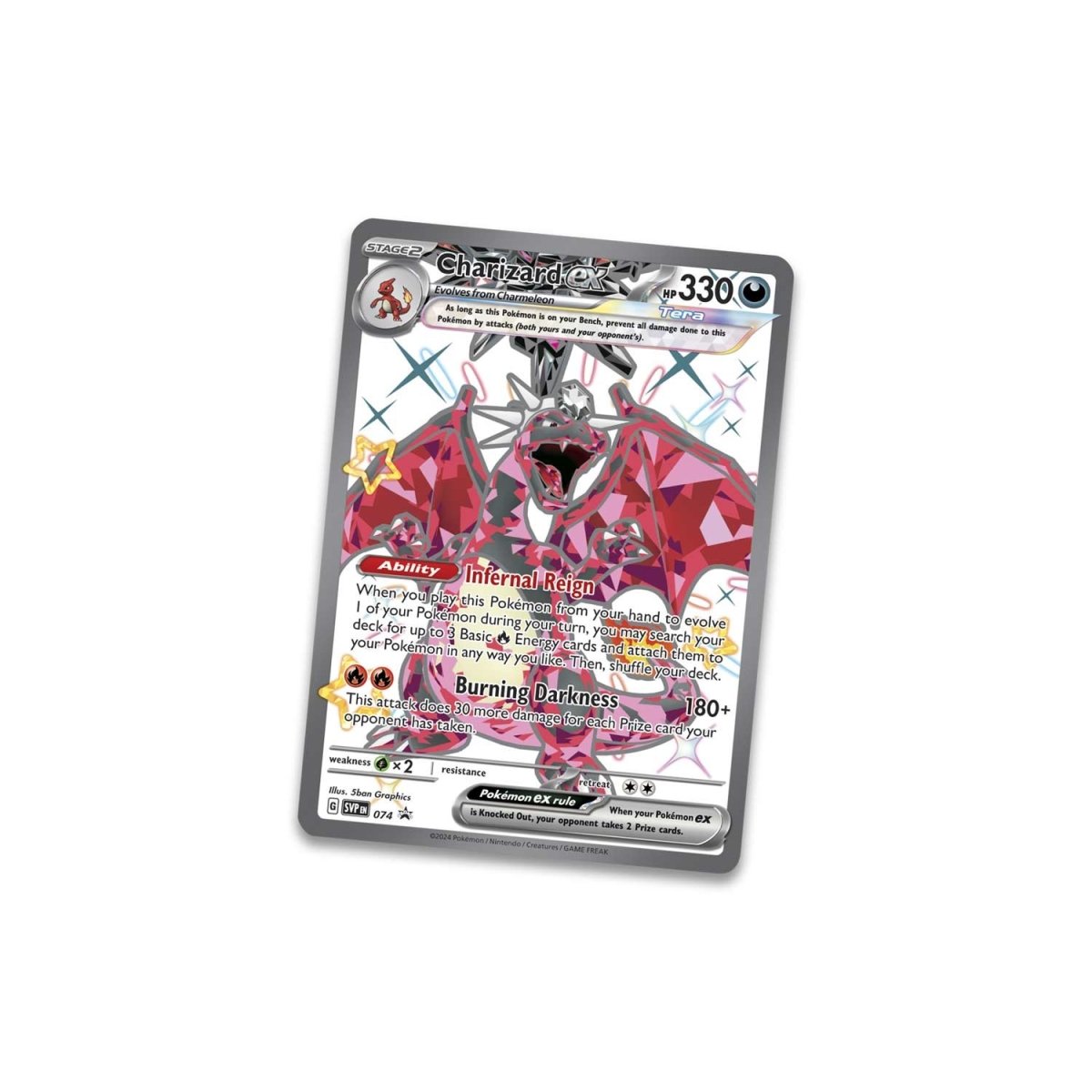 Scarlet & Violet-Paldean Fates Tin (Shiny Charizard ex)