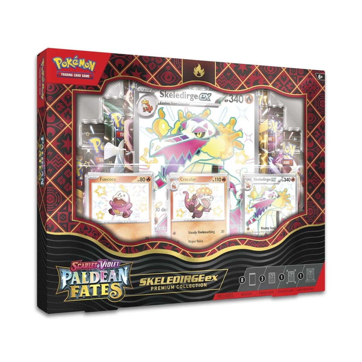 Scarlet &amp; Violet-Paldean Fates Skeledirge ex Premium Collection