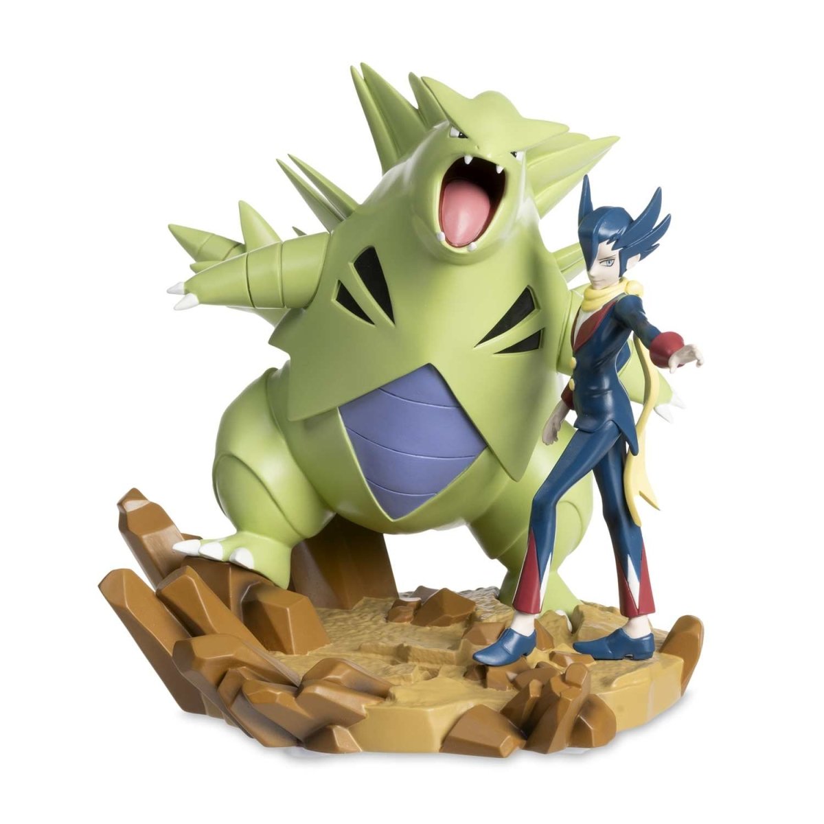 Grimsley & Tyranitar Pokémon Trainers Figure