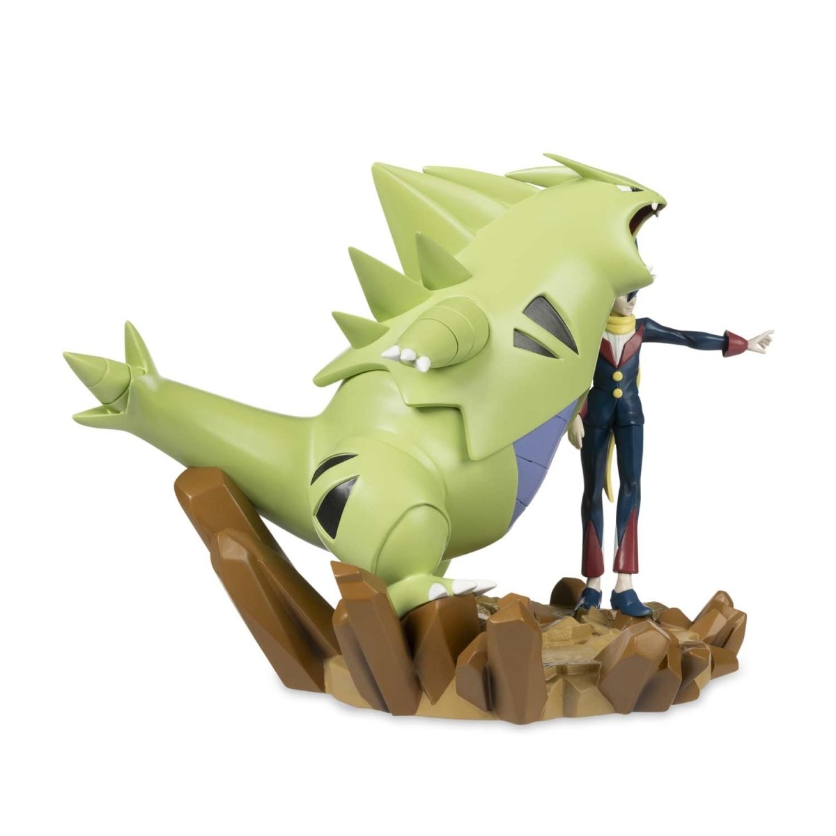 Grimsley & Tyranitar Pokémon Trainers Figure