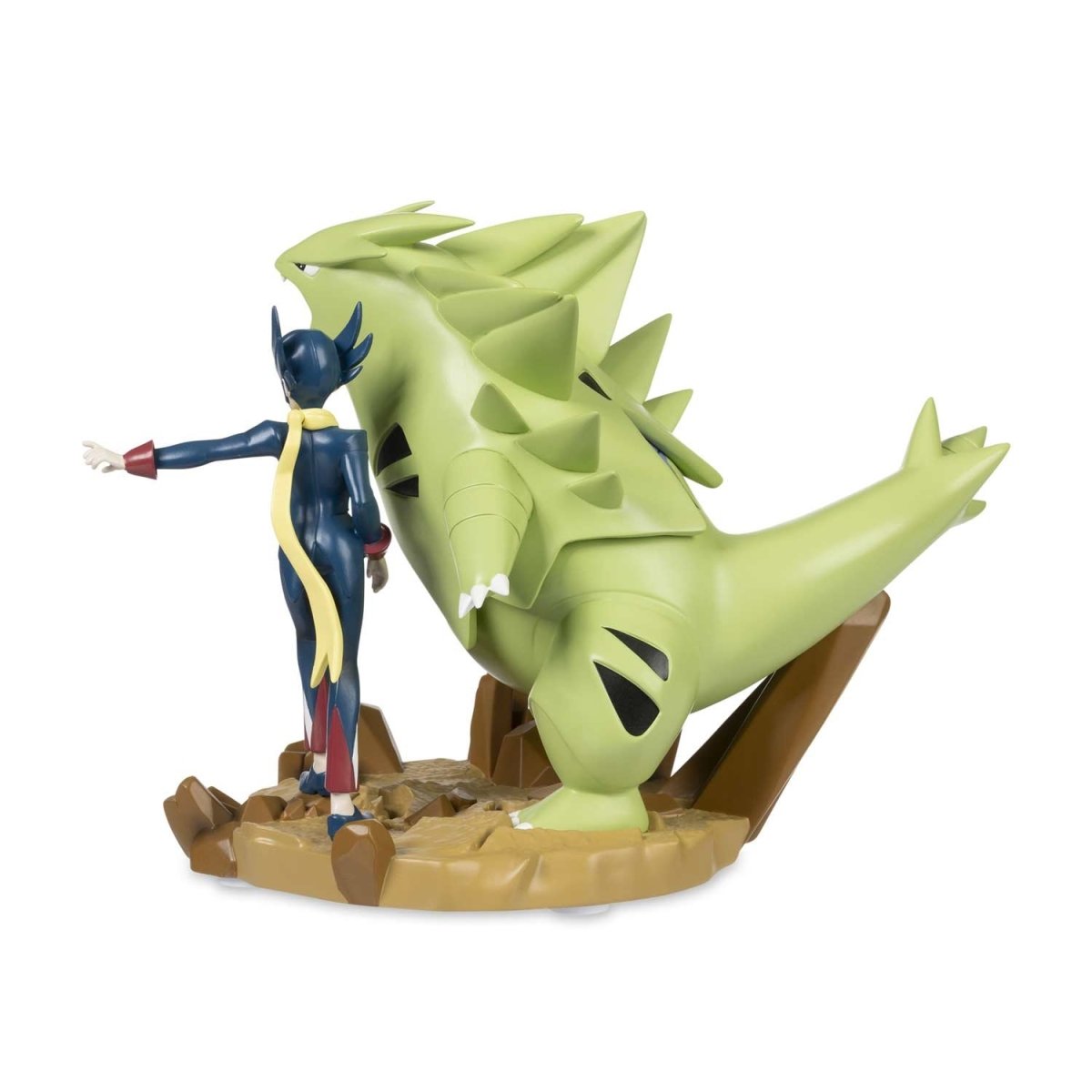 Grimsley &amp; Tyranitar Pokémon Trainer Figur